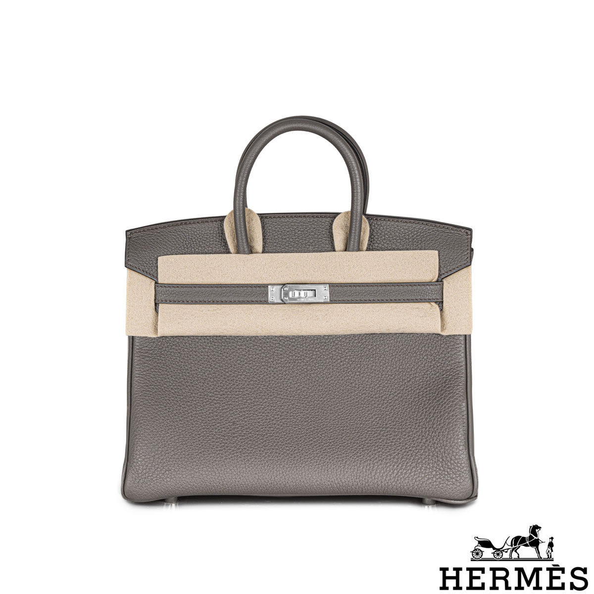 Hermès Birkin 25 Togo Gris Etain